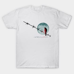 Bird On A Wire (ii) T-Shirt